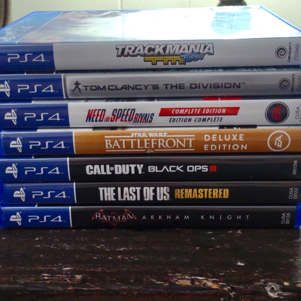 PS4 VIDEO GAMES